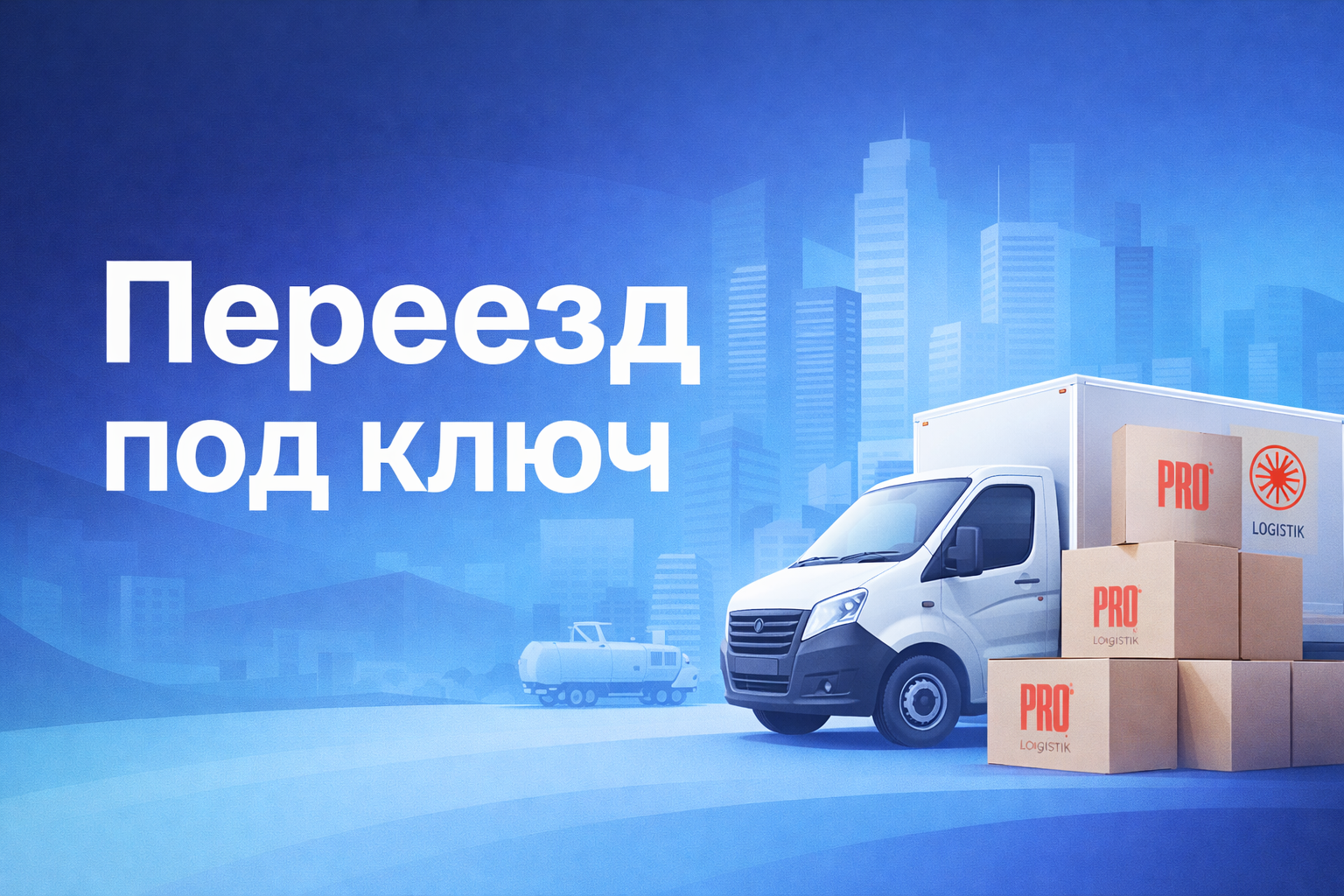 Переезд под ключ в Ташкенте — PRO-Logistik